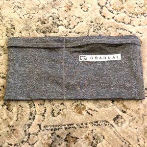 Gradual Grey Travel Money Band for Passport, ID, Keys Jewelry, Cash or Valuables